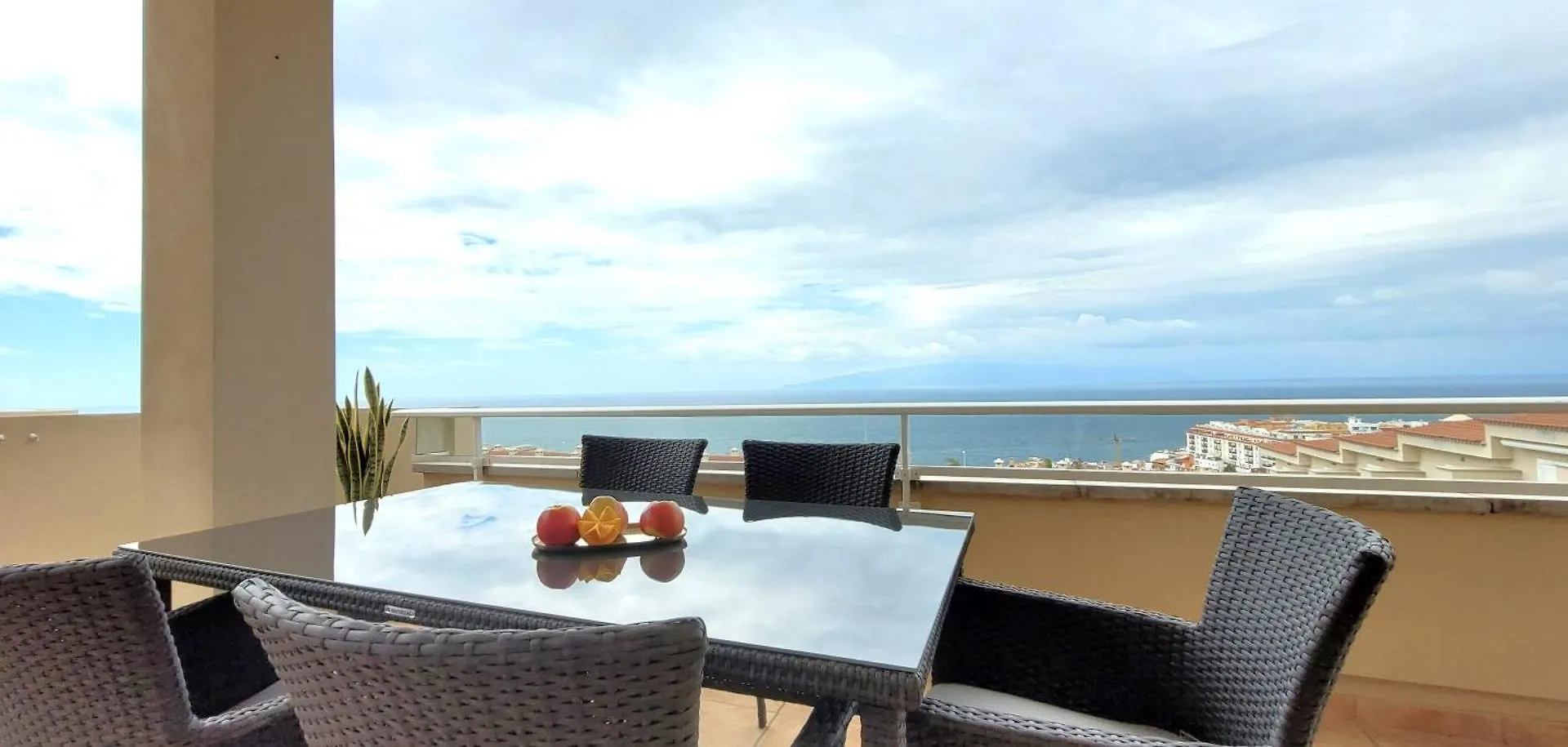 Apartamento Luna - Ac, 2 Pools, Panoramic Ocean, Private Garage, Fibre Net Puerto de Santiago
